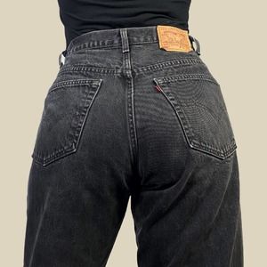 🦇 Vintage Levi’s 560 Washed Out Faded Black Jeans